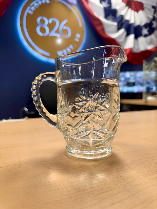 Early America Prescut Pattern Pitcher