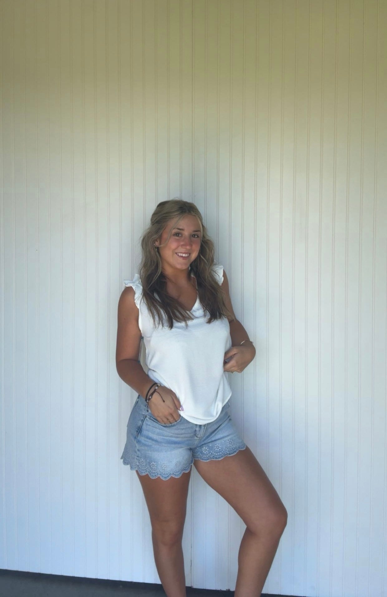 Czech denim shorts