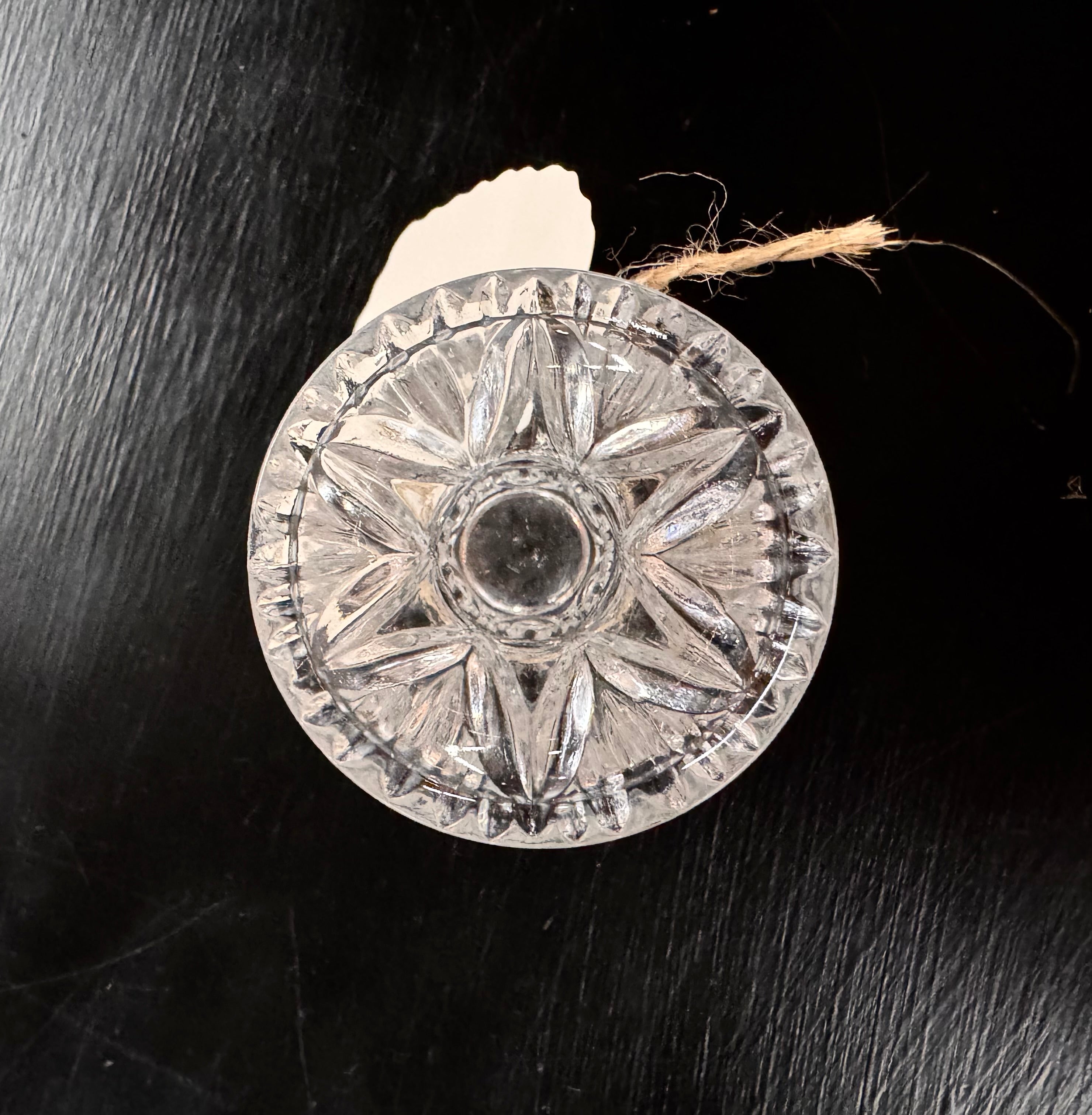 Glass Toothpick Holder/Small Bud Vase