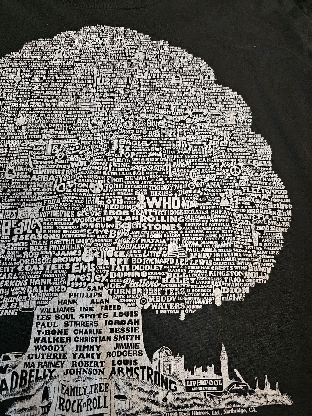 Authentic Screen Stars Rock & Roll Family Tree