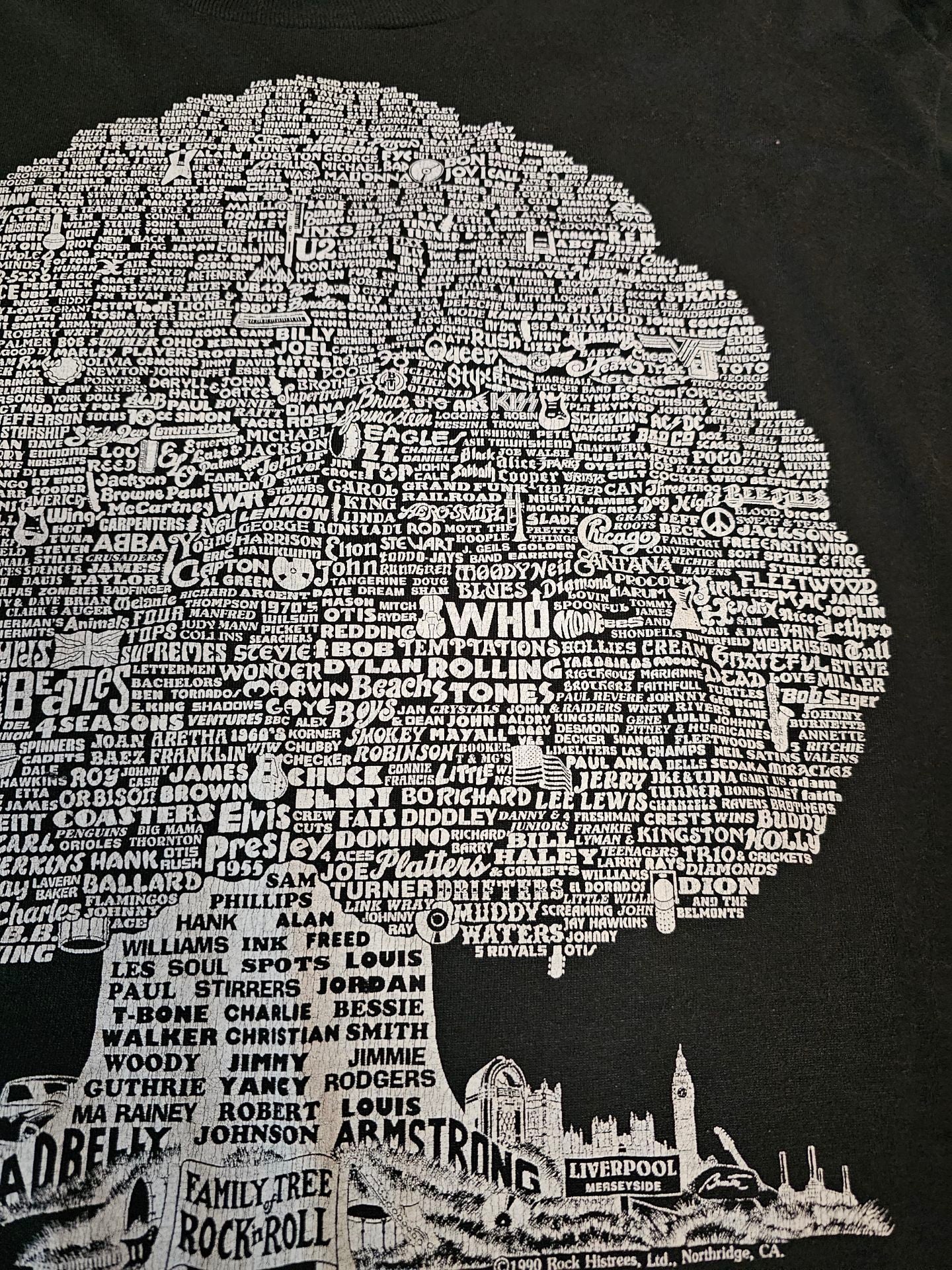 Authentic Screen Stars Rock & Roll Family Tree