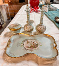 1940s Ardalt Japan Porcelain Vanity Dresser Set