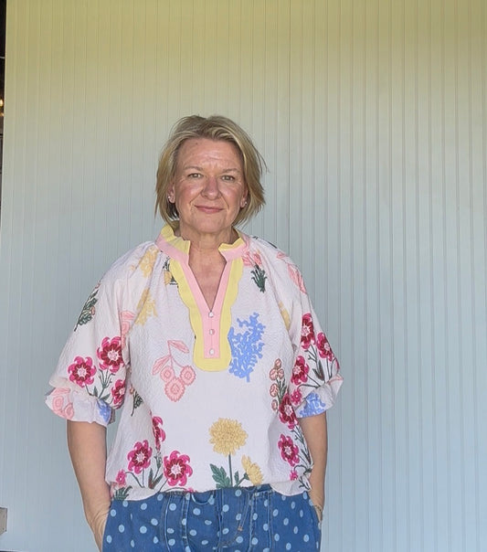 604 b floral blush top