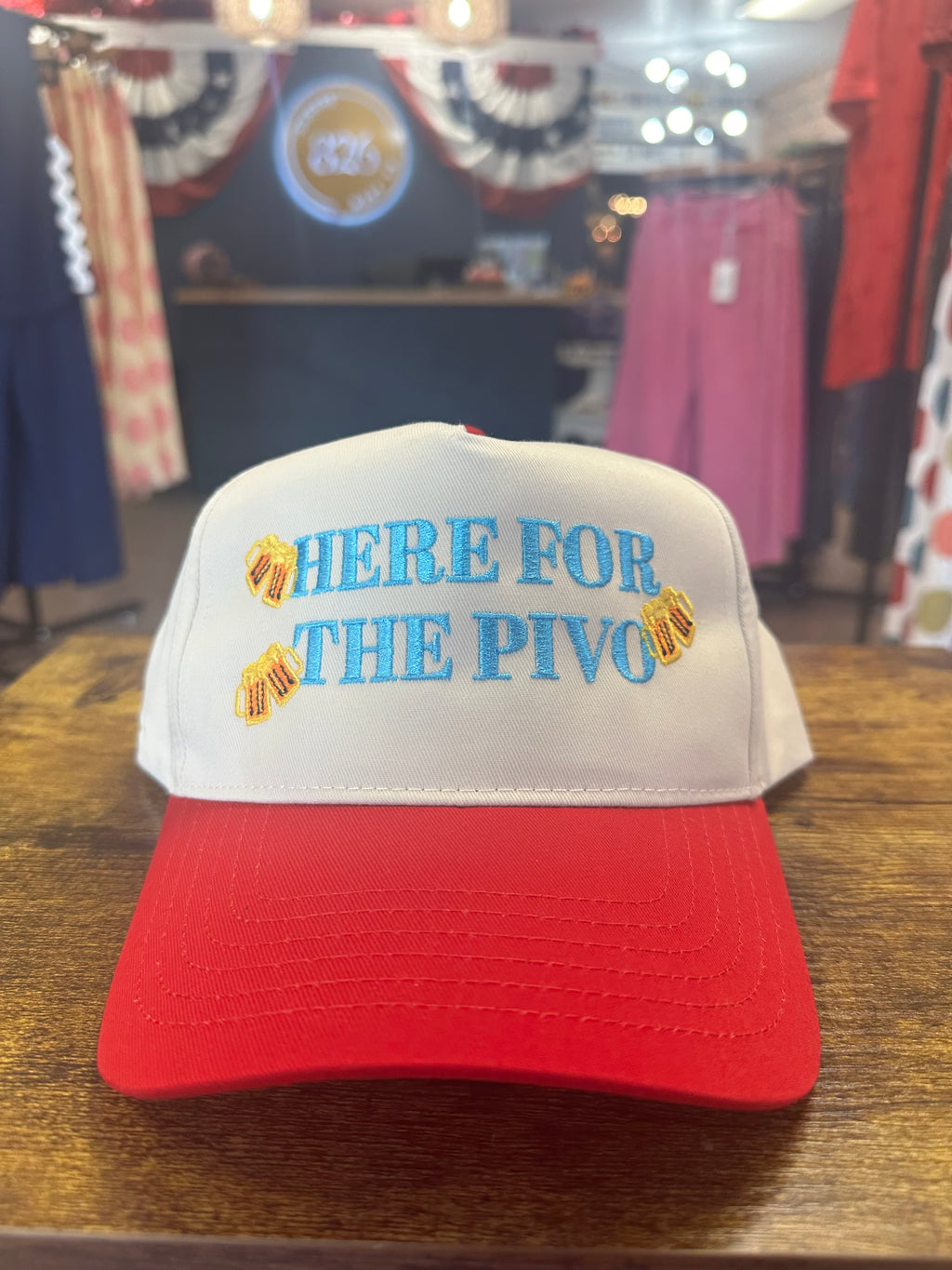 Here For The Pivo Cap