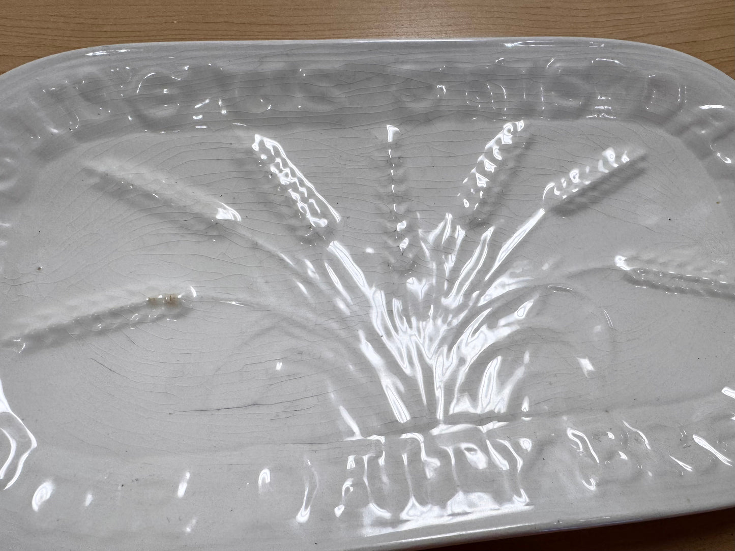 1960s Holland Mold Comp Daily Bread Platter