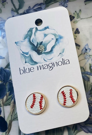 Baseball Leather Stud