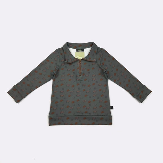 Longhorn Boy Quarter Zip