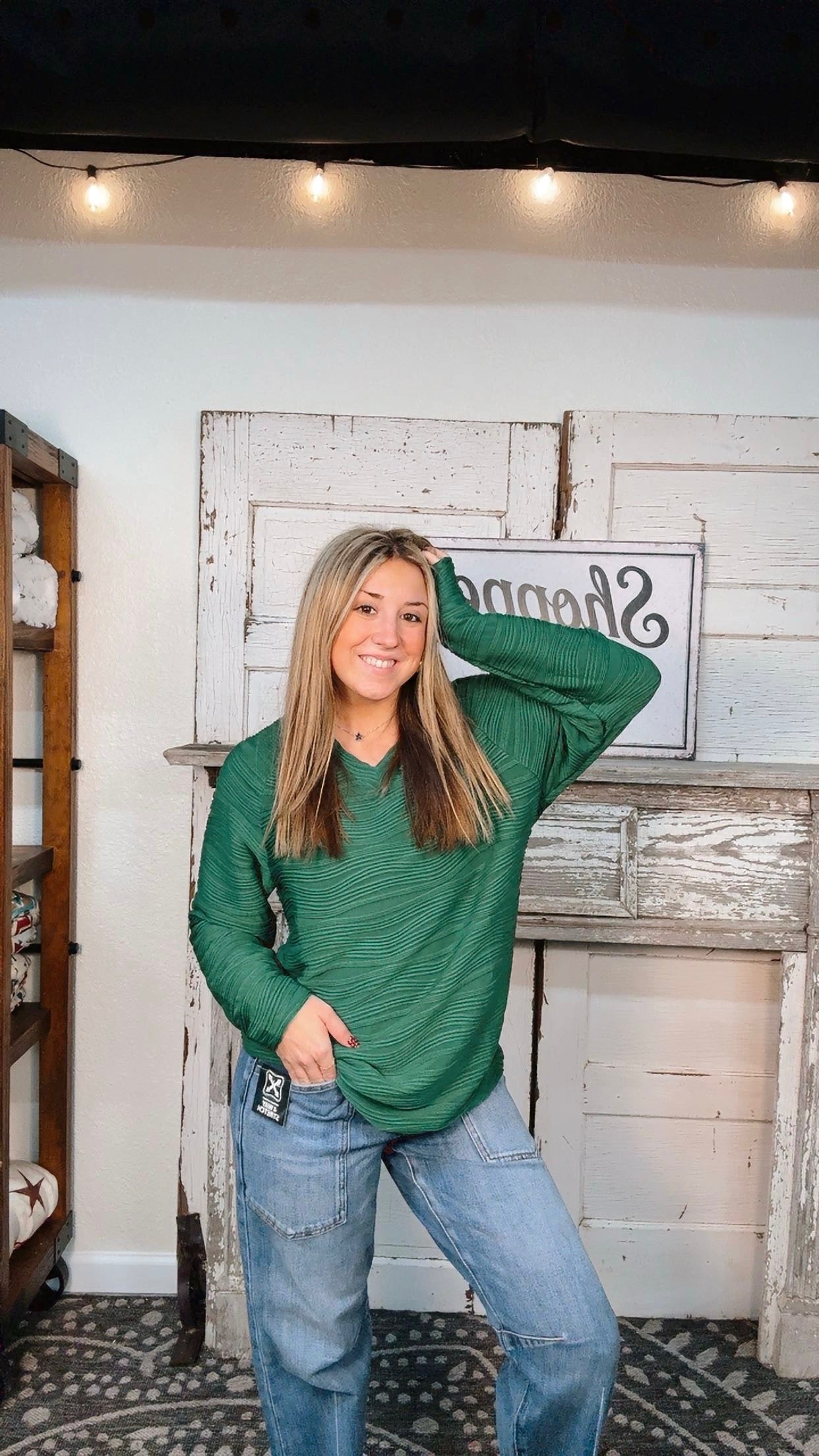313 b green top