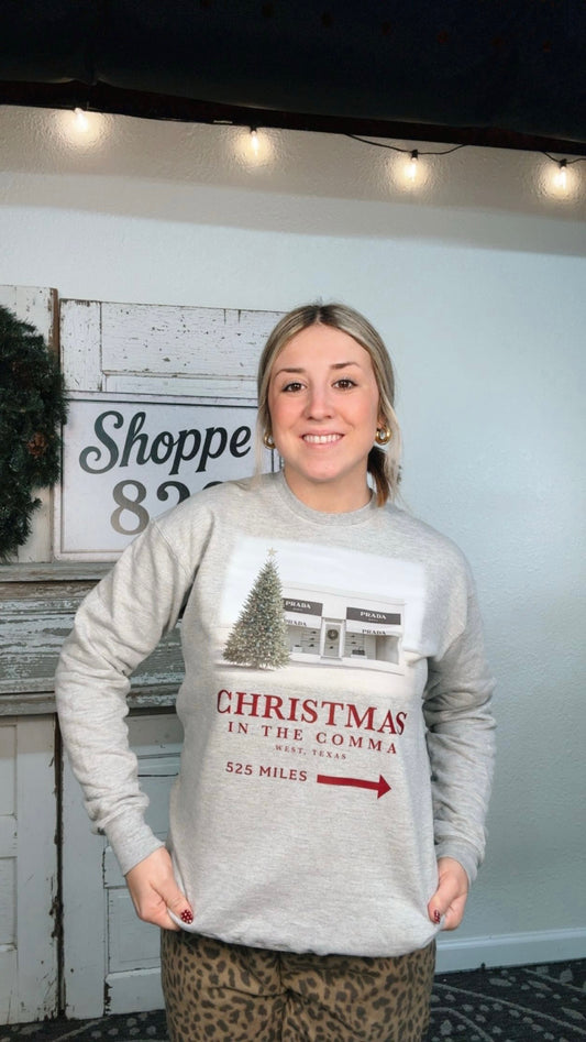 Christmas in the Comma Sweatshirt