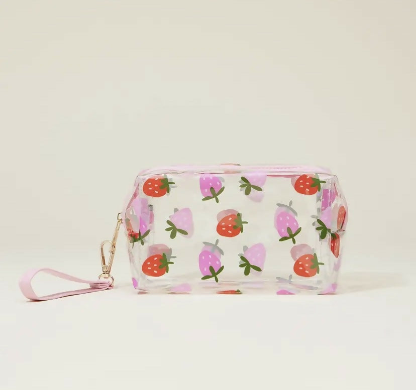 Clear Fruit Cosmetic Bag
