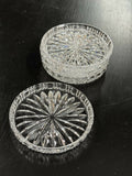 Crystal coasters