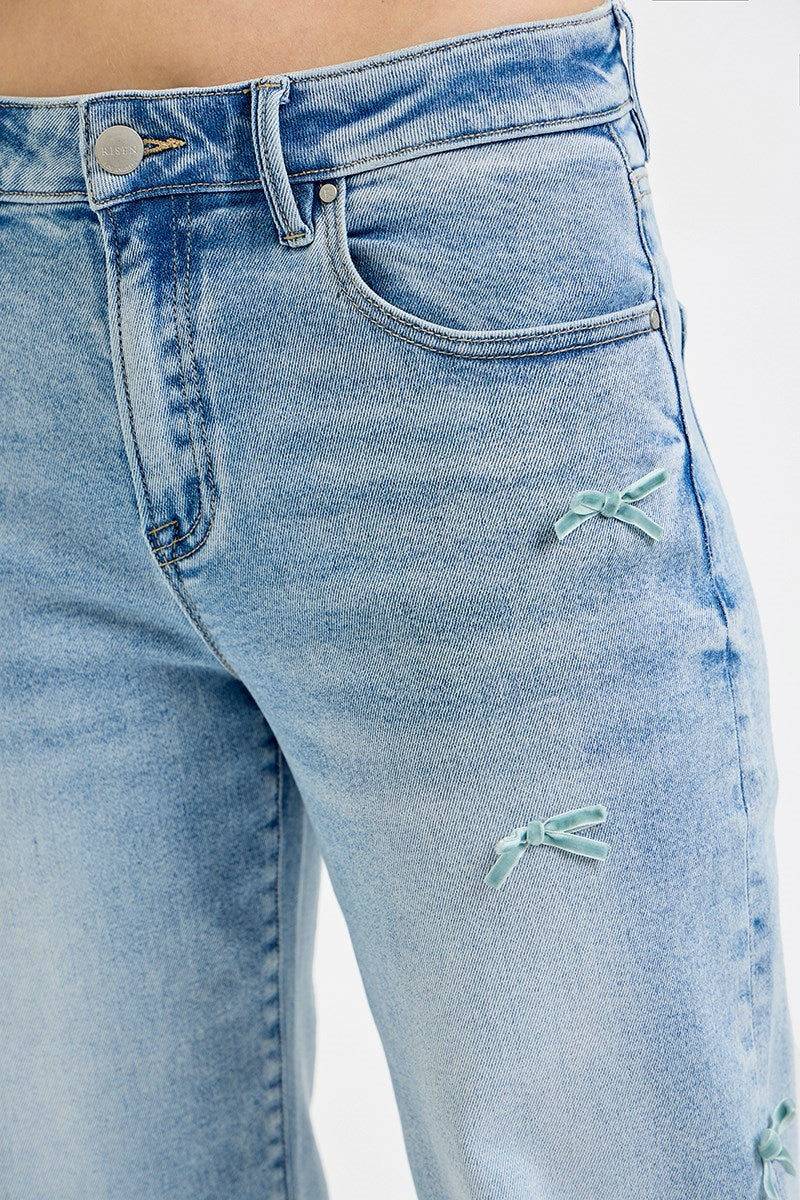 Risen Ribbon Jeans