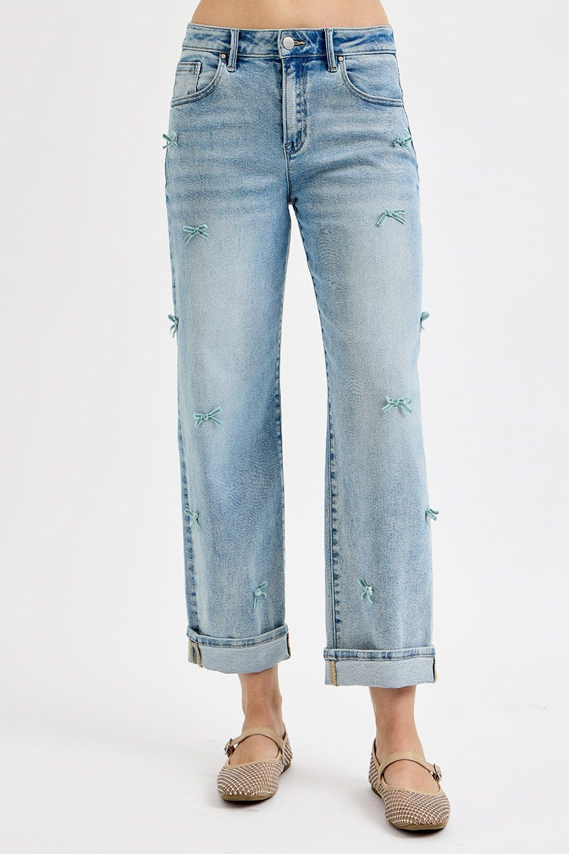 Risen Ribbon Jeans