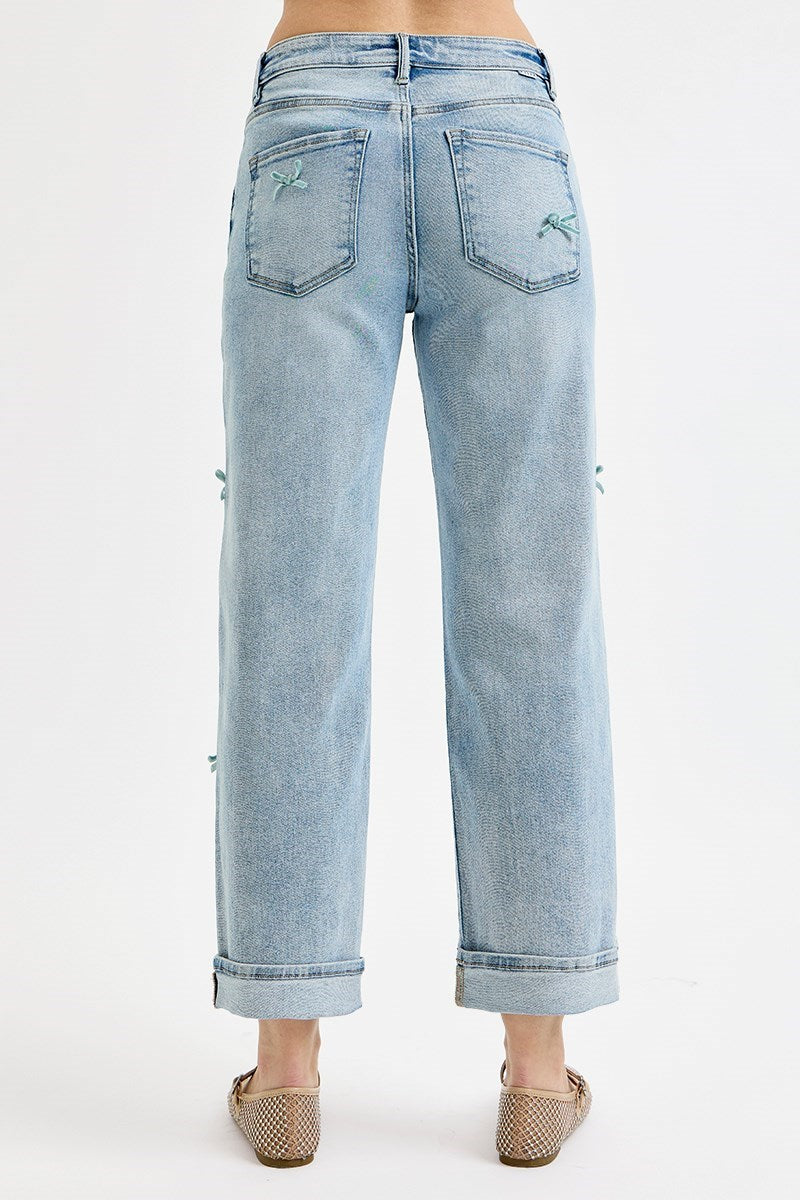 Risen Ribbon Jeans