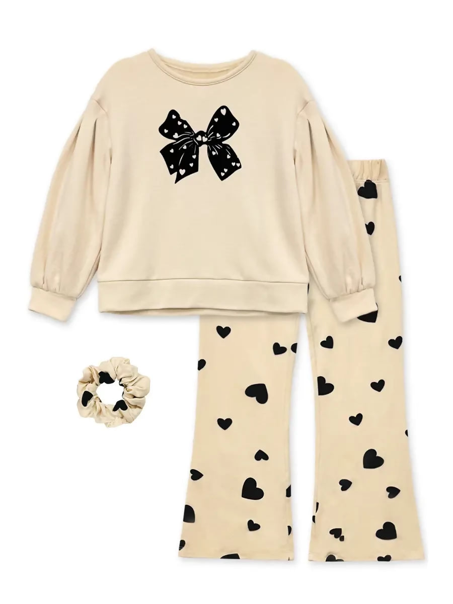 Tan Heart Set