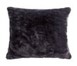 Pillow - Ruched Rabbit Euro Pillow Black