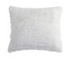 Pillow - Ruched Rabbit Euro White