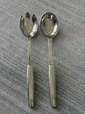 Stainless salad tong set