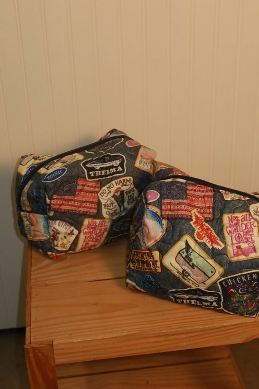 JG Large Makeup Bag