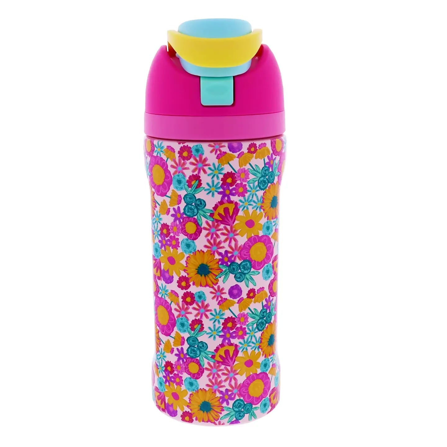 Kids Bold Floral Water Bottle