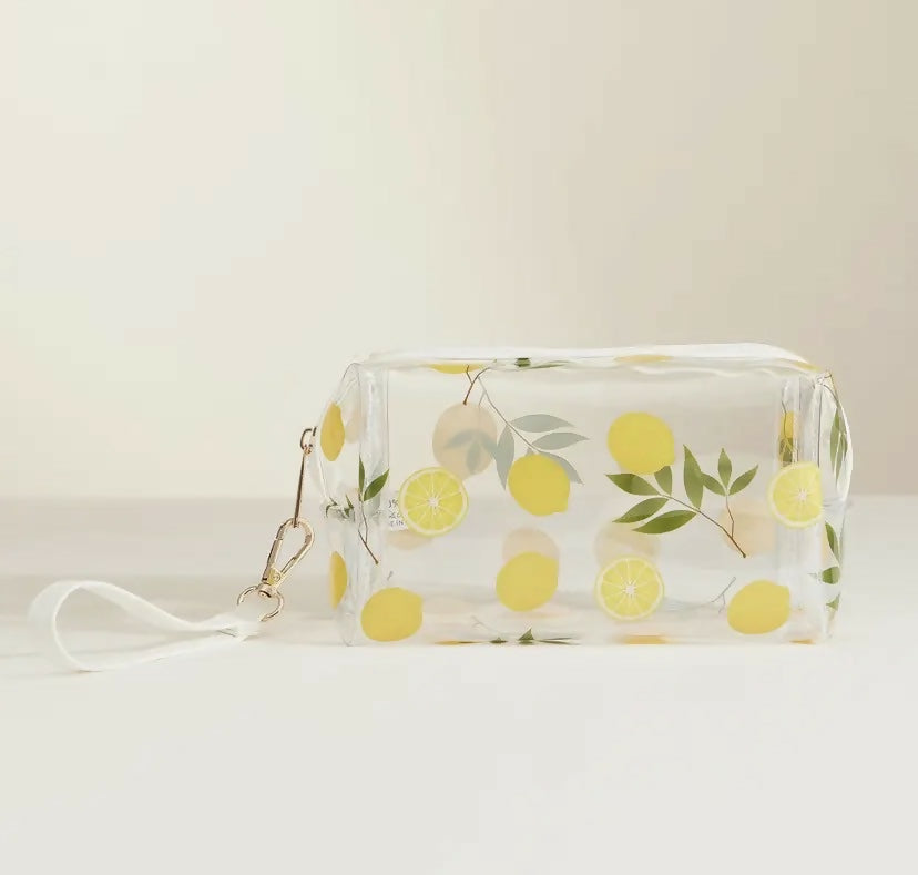 Clear Fruit Cosmetic Bag