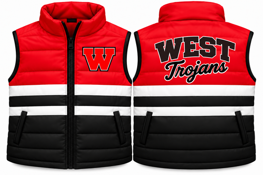 Pre Order West Vest- Stripe