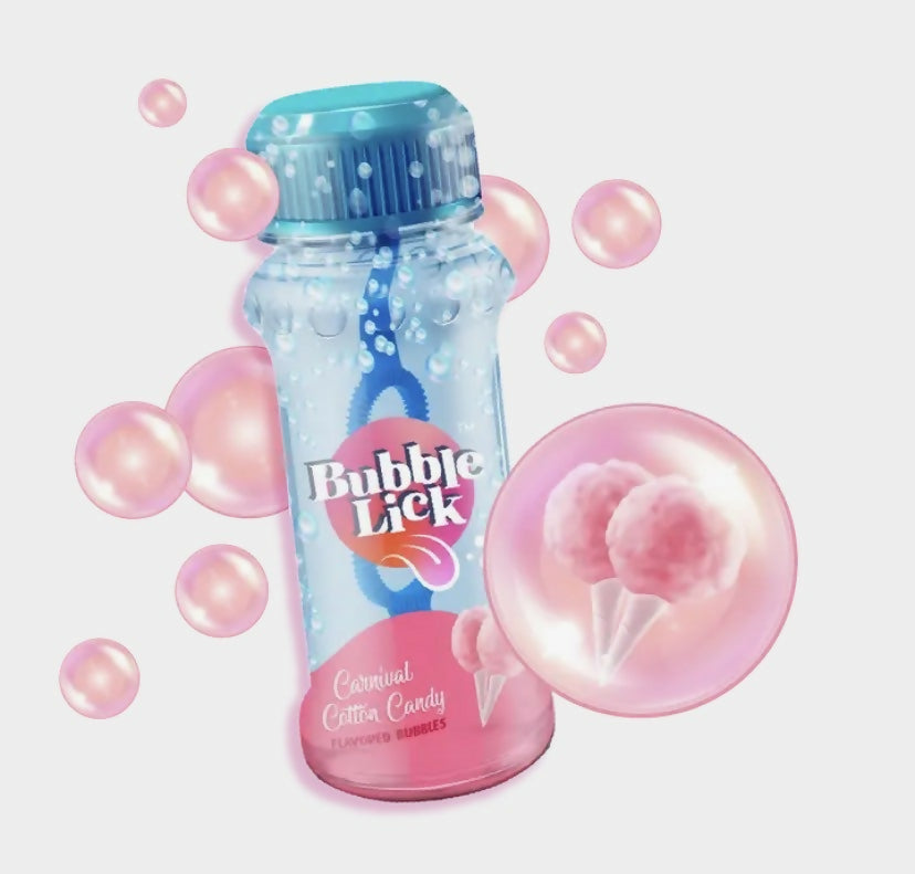 Bubblelick Cotton Candy Bubbles