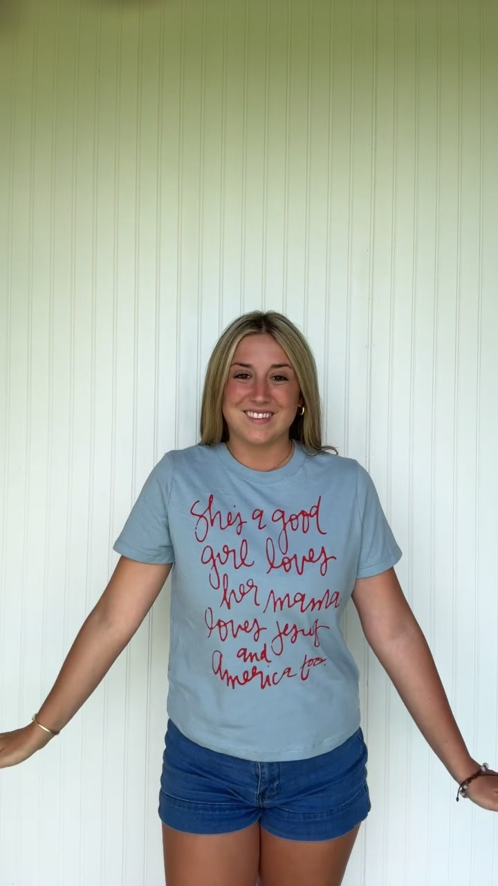 She’s a Good Girl Boxy Tee