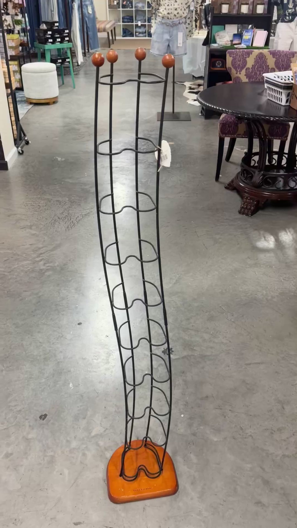 Extremely Rare Atlantic Wave CD Tower Rack