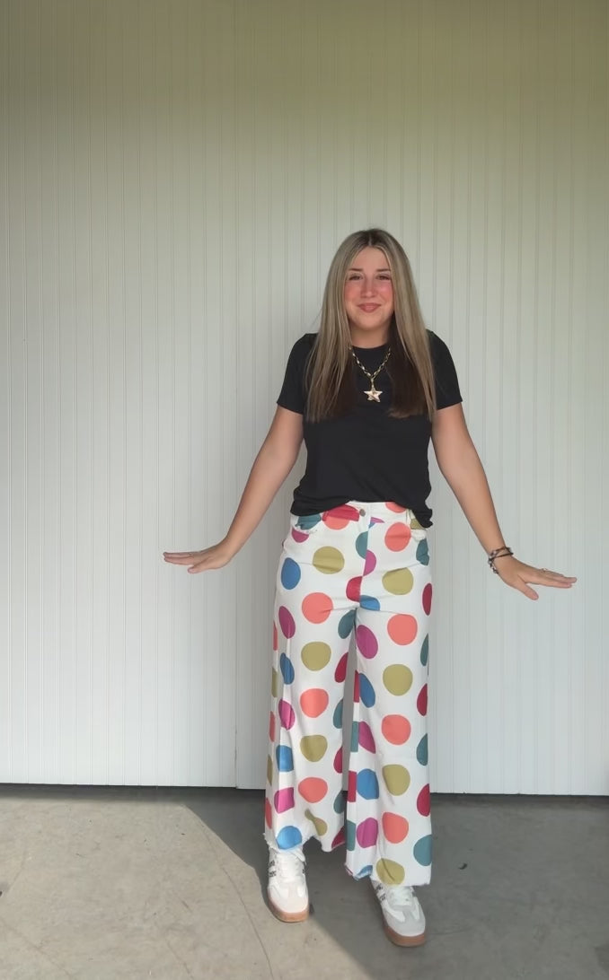 Polka Dot Carnival Pants