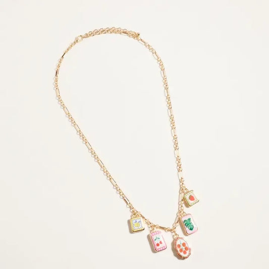 Vintage Fruit Necklace