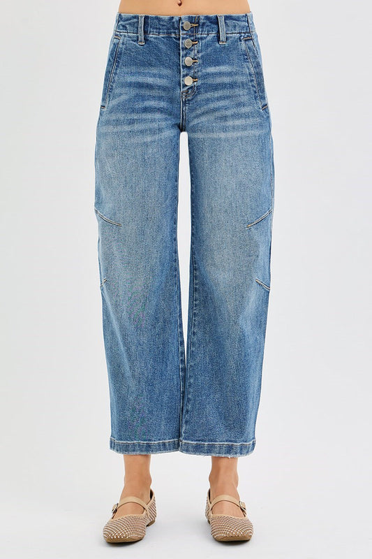 Slouchy Crop Barrel