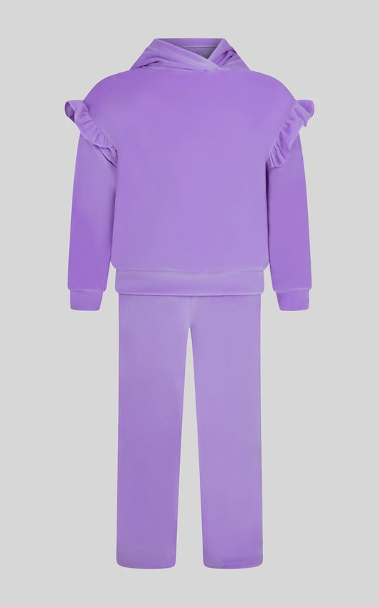 Purple Velour Set