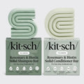 KITSCH Rosemary & Biotin Shampoo & Conditioner Bar Combo